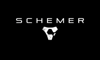 Schemer White logo Schemer White logo